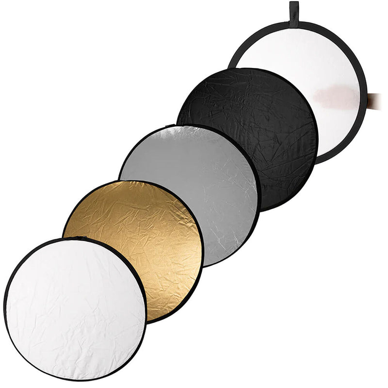 FotodioX 5-in-1 Pro Collapsible Reflector Disc (22")