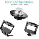 Proaim Multi-Adapter Kit for Camera Rigging (Mitchell, Euro/Elemac, Bowl)