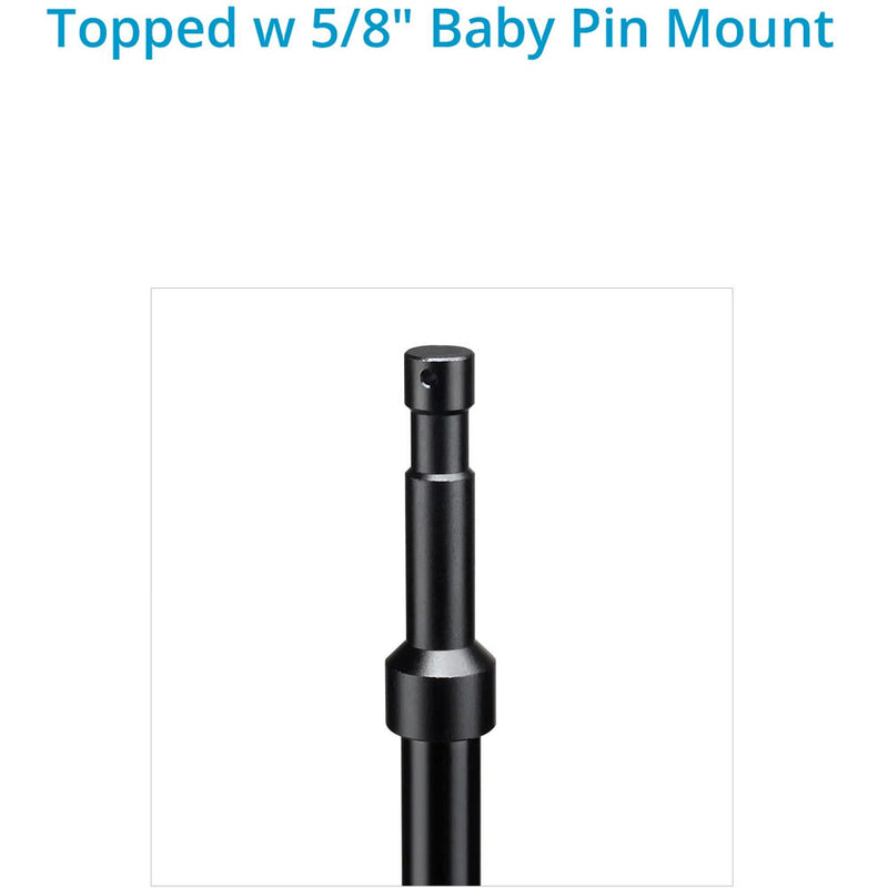 Proaim Heavy-Duty Telescopic Mast with 5/8" Baby Pin for Soundchief Cart
