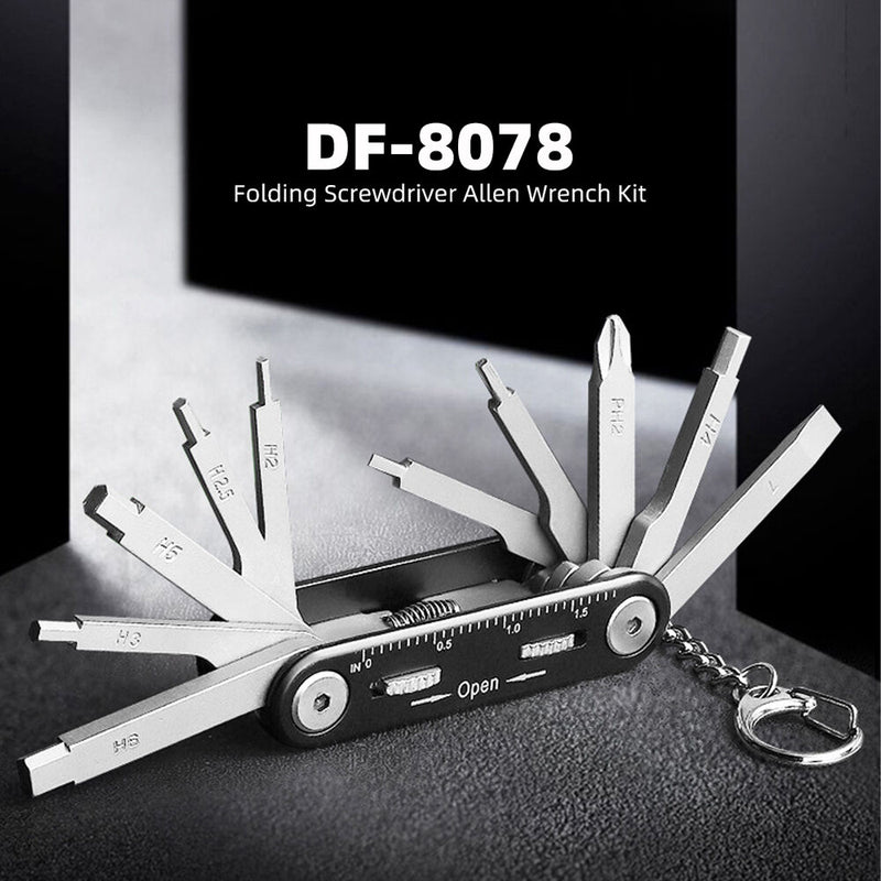 DigitalFoto Solution Limited Folding Screwdriver and Allen Key Multitool