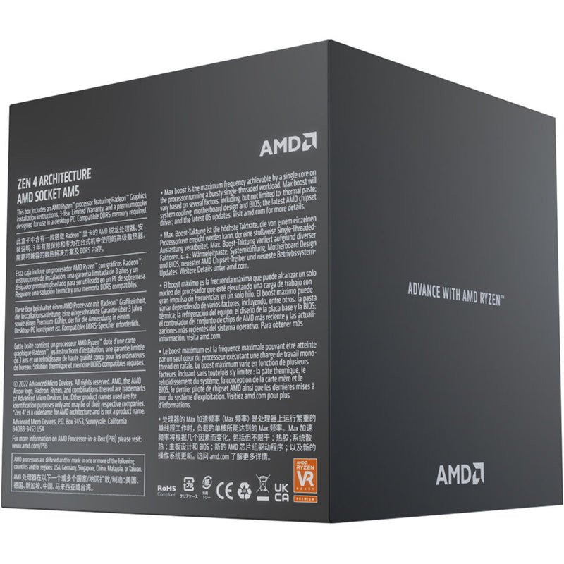 AMD Ryzen 7 7700 3.8 GHz Eight-Core AM5 Processor