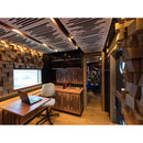 Vicoustic Multifuser Wood 36 MKII Acoustic Panel (Natural Wood, 2-Pieces)