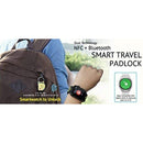 eGeeTouch 2nd Generation Travel Padlock (Yellow, 2-Pack)