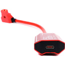IndiPRO Tools D-Tap to USB-C Quick-Charging Adapter & Power Supply (10")