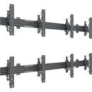 Mount-It! 2 x 2 Video Wall Mount with Push-In Pop-Out Brackets