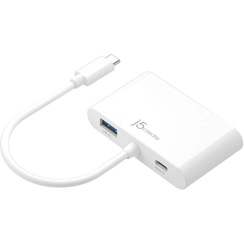 j5create USB-C to HDMI & VGA Adapter with USB 3.0/Power Delivery