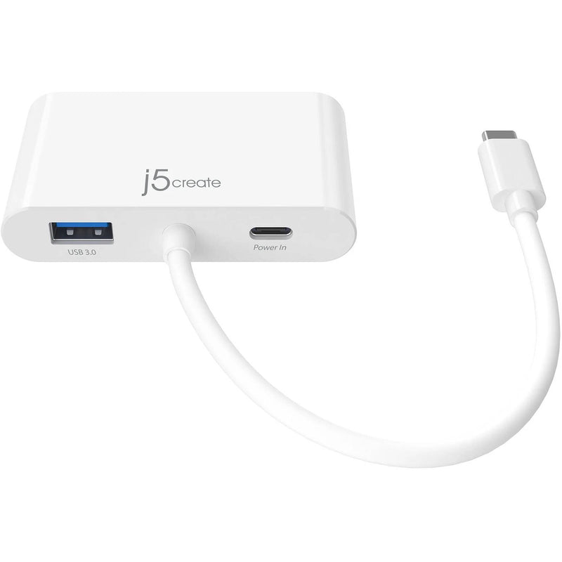j5create USB-C to HDMI & VGA Adapter with USB 3.0/Power Delivery