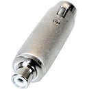 Remote Audio RCA Female to 3-Pin XLR Female Adapter