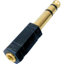 Remote Audio 3.5mm Jack to 1/4" Phone Plug (TRS-to-TRS)