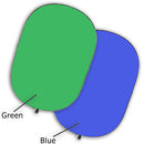 FotodioX 5-in-1 Chroma Key Green and Blue Jacket Cover for Reflector (48 x 72")