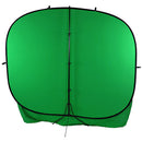 FotodioX Collapsible Portable Backdrop (8 x 14', Chromakey Green)