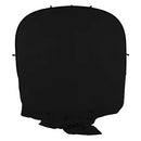 FotodioX Collapsible Portable Backdrop (8 x 14', Black with 7' Stand)