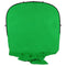 FotodioX Collapsible Portable Backdrop (8 x 14', Chromakey Green with 7' Stand)