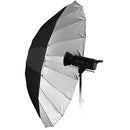 FotodioX Pro Parabolic Umbrella with Diffusion Cover (60", Silver Reflective)