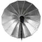 FotodioX Pro Parabolic Umbrella with Diffusion Cover (60", Silver Reflective)
