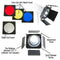 FotodioX Universal Barndoor Kit with Honeycomb Grid for 5.5 to 7" Reflector