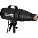 FotodioX Snoot with Grid and Gels for Bowens Mount