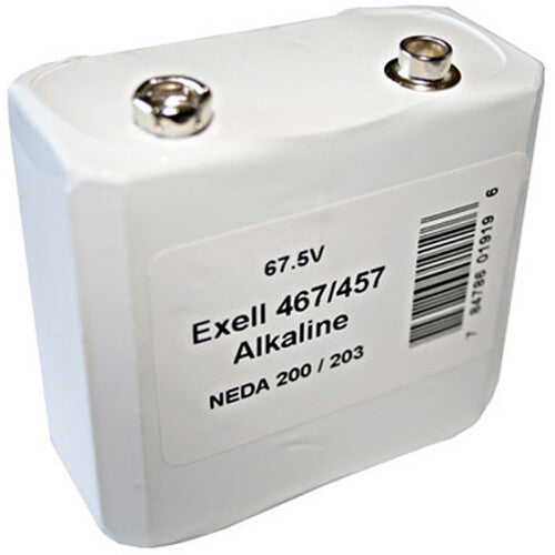 Exell Battery 457/467 Alkaline Battery (700mAh, 67.5V)