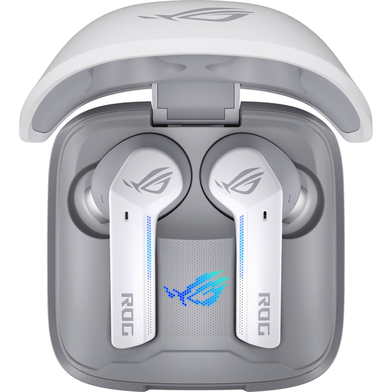 ASUS Republic of Gamers Cetra True Wireless Gaming In-Ear Headphones (Moonlight White)