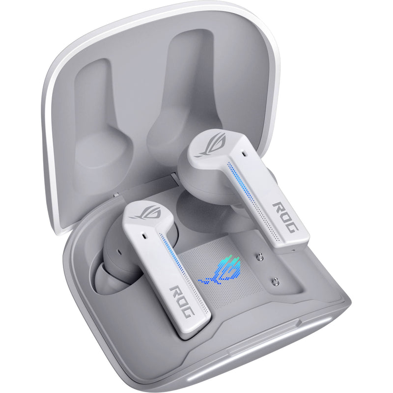 ASUS Republic of Gamers Cetra True Wireless Gaming In-Ear Headphones (Moonlight White)