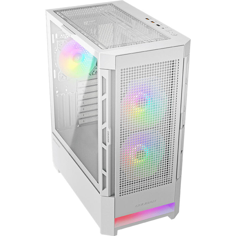 COUGAR Airface RGB Mid-Tower Case (White)