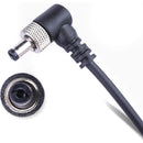 DigitalFoto Solution Limited Coiled D-Tap to Locking DC Barrel Power Cable for Atomos Monitors (1.6 to 4.9')