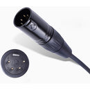 DigitalFoto Solution Limited Gold-Plated 4-Pin Female to 4-Pin Male XLR Audio Cable (3.9')