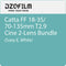 DZOFilm Catta FF 18-35/70-135mm T2.9 Cine 2-Lens Bundle (Sony E, White)