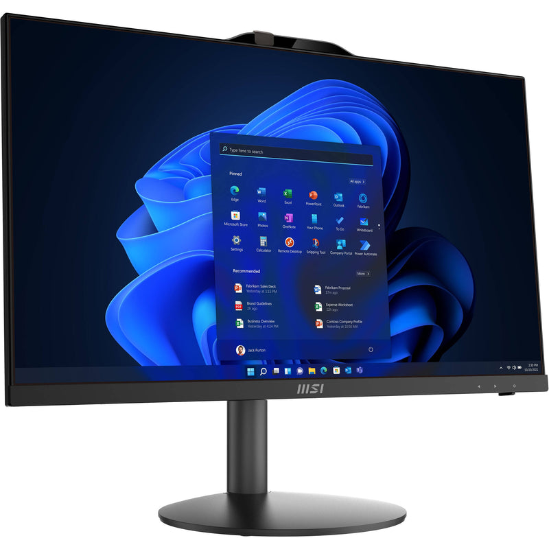 MSI 23.8" PRO AP242 12M All-in-One Desktop Computer (Black)