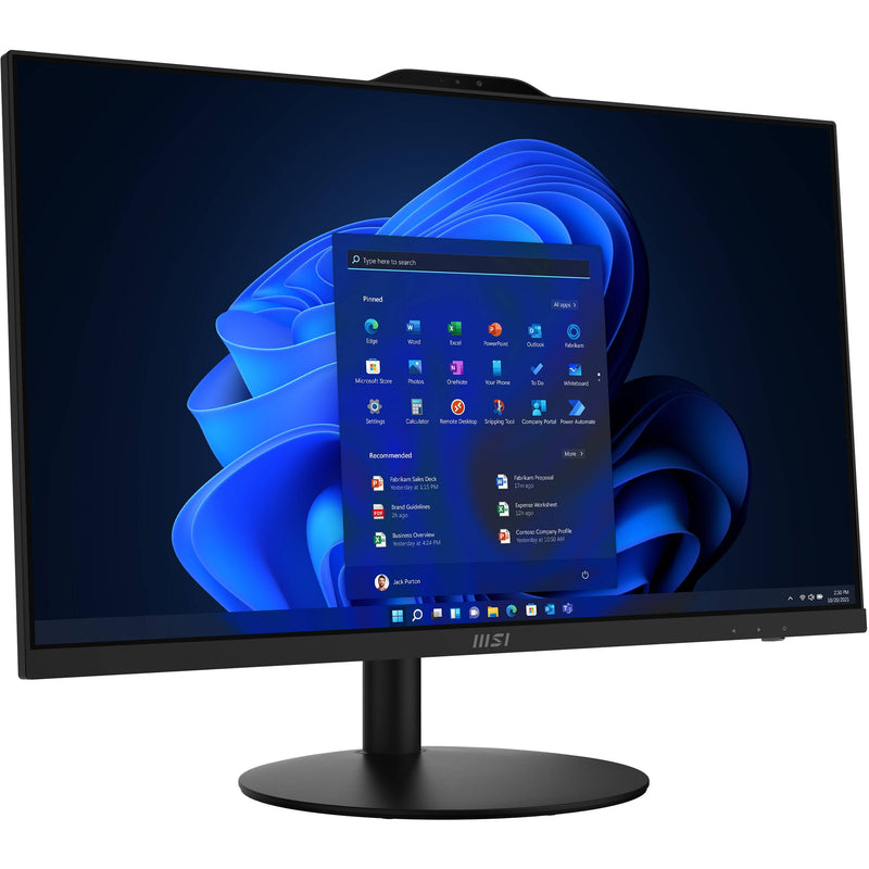 MSI 27" PRO AP272 12M All-in-One Desktop Computer (Black)