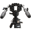 E-Image 2-Stage Aluminum Tripod with 780FH Fluid Head and Dolly Kit