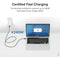 Plugable Thunderbolt 4 USB-C Male EPR Cable (3.3')