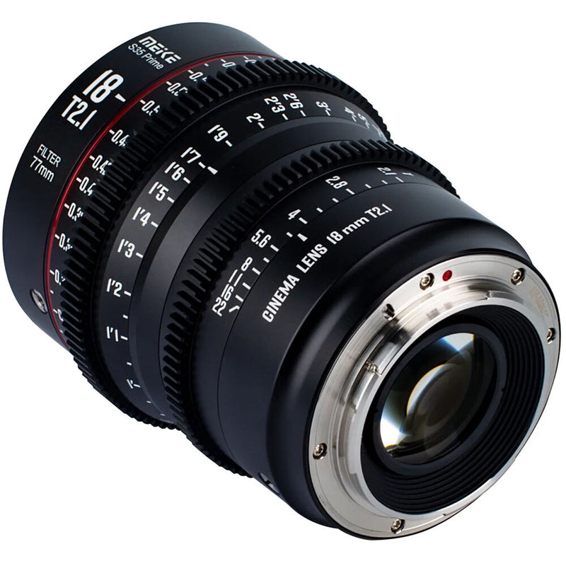 Meike 18mm T2.1 Super35 Cinema Prime Lens (PL Mount)