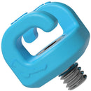 Kondor Blue Mondo Ties Cable Management Clips (Blue, 5-Pack)