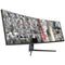 ViewZ VZ-49CGM 49" Dual QHD 32:9 Curved Surveillance Monitor