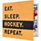 MCS MBI Hockey Sports Scrapbook Album with 12 x 12" Pages