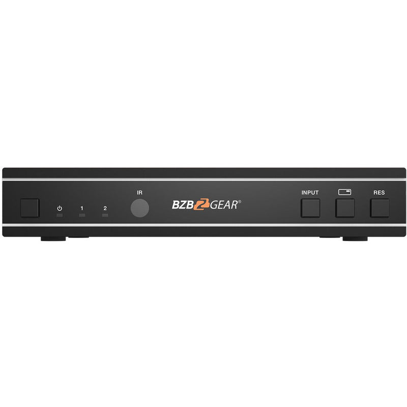 BZBGEAR 2x1 4K60 Multiviewer with Seamless Switcher and Audio De-Embedder