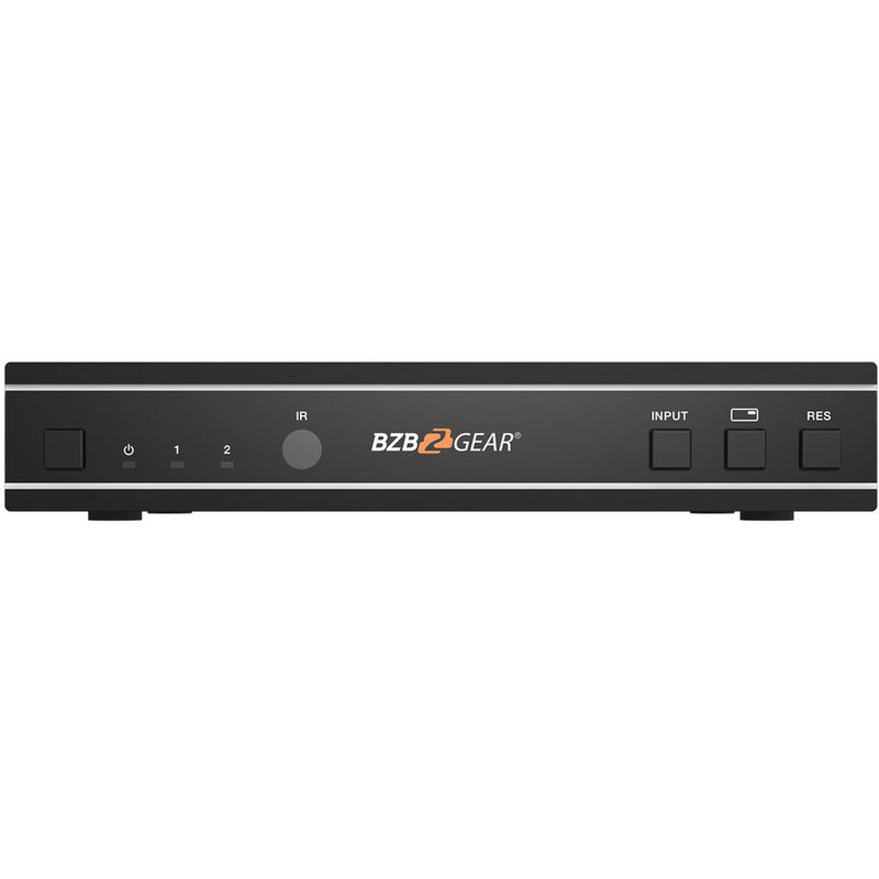 BZBGEAR 2x1 4K60 Multiviewer with Seamless Switcher and Audio De-Embedder