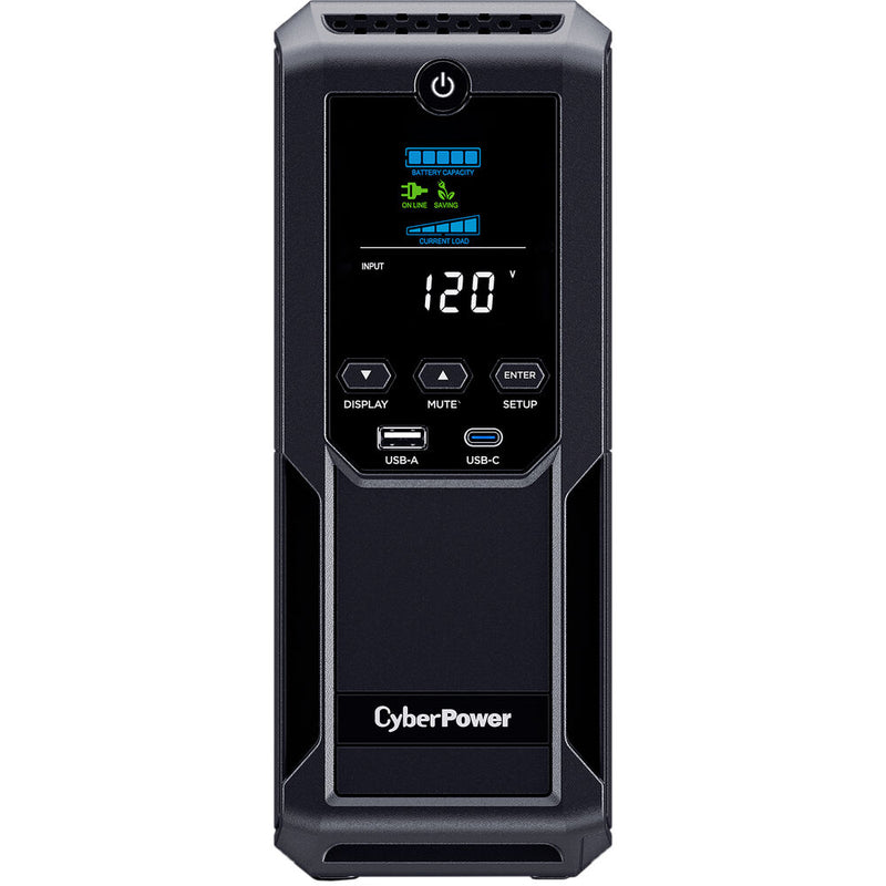 CyberPower BRG1500AVRLCD2 Intelligent LCD Series UPS