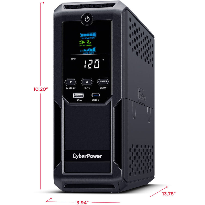 CyberPower BRG1500AVRLCD2 Intelligent LCD Series UPS