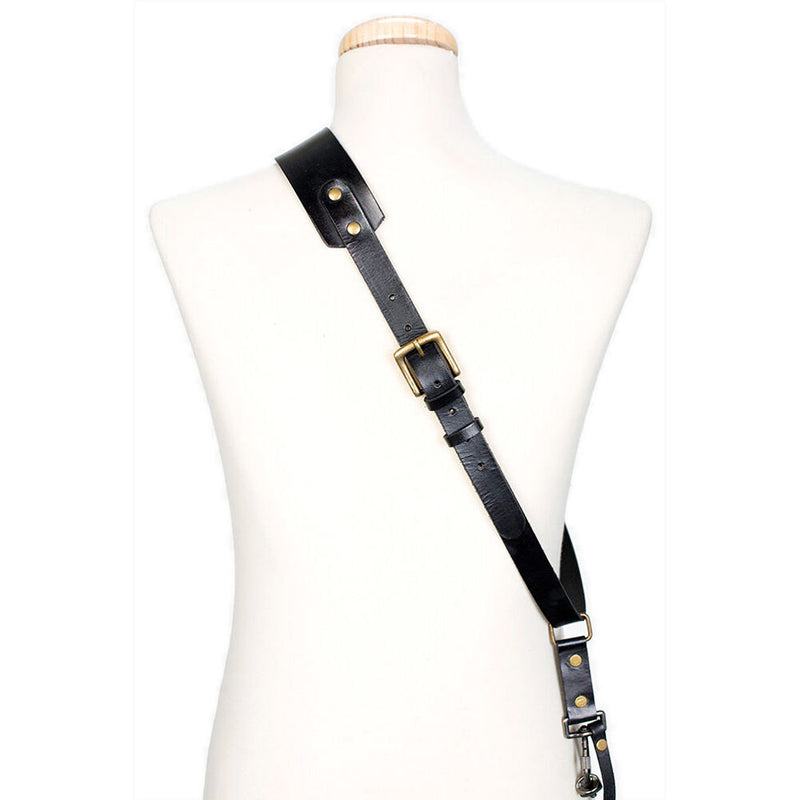 Bronkey Berlin 601 Leather Camera Strap (Black, Small)