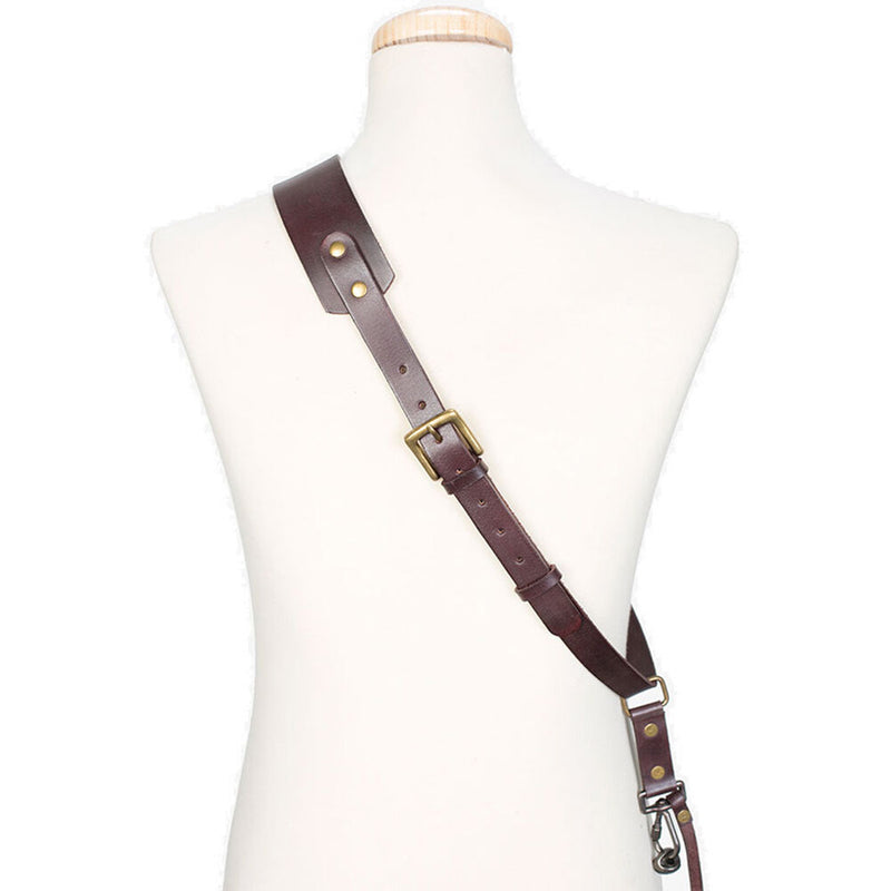 Bronkey Berlin 602 Leather Camera Strap (Brown, Large)