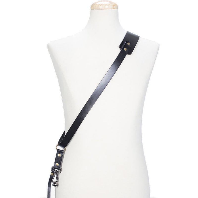 Bronkey Tokyo Sling Leather Camera Strap (Black, Small)