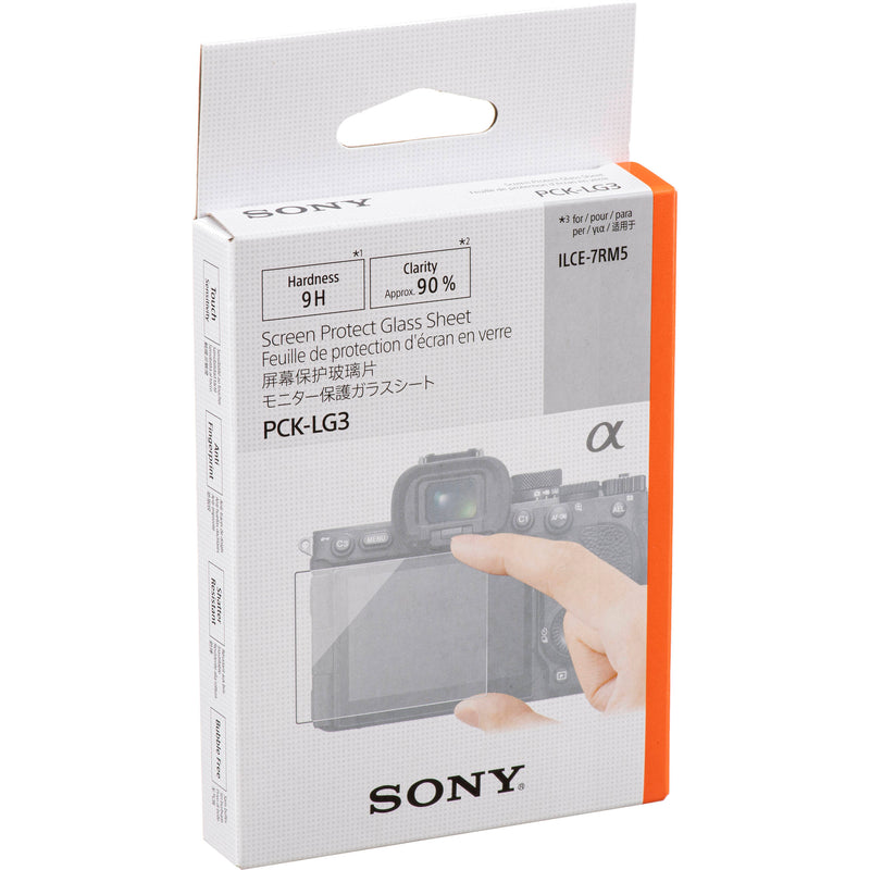 Sony PCK-LG3 Glass Screen Protector for a7R V