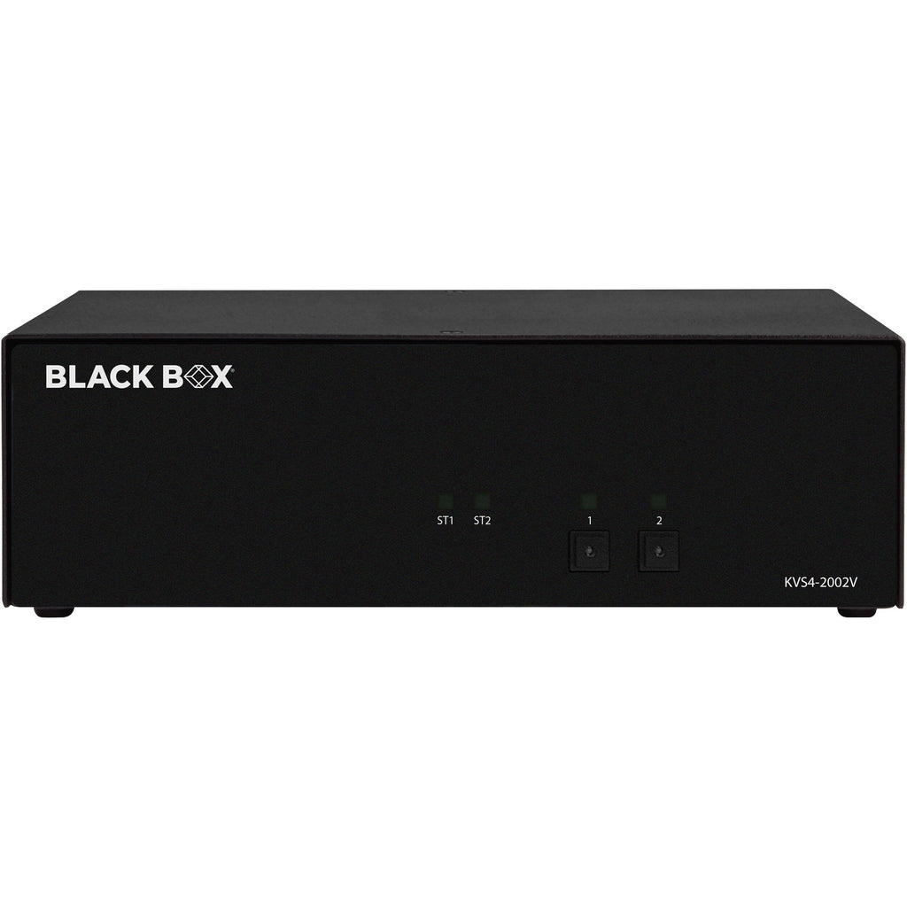 Buy in India Black Box 2-Port Dual-Monitor DisplayPort Secure KVM ...