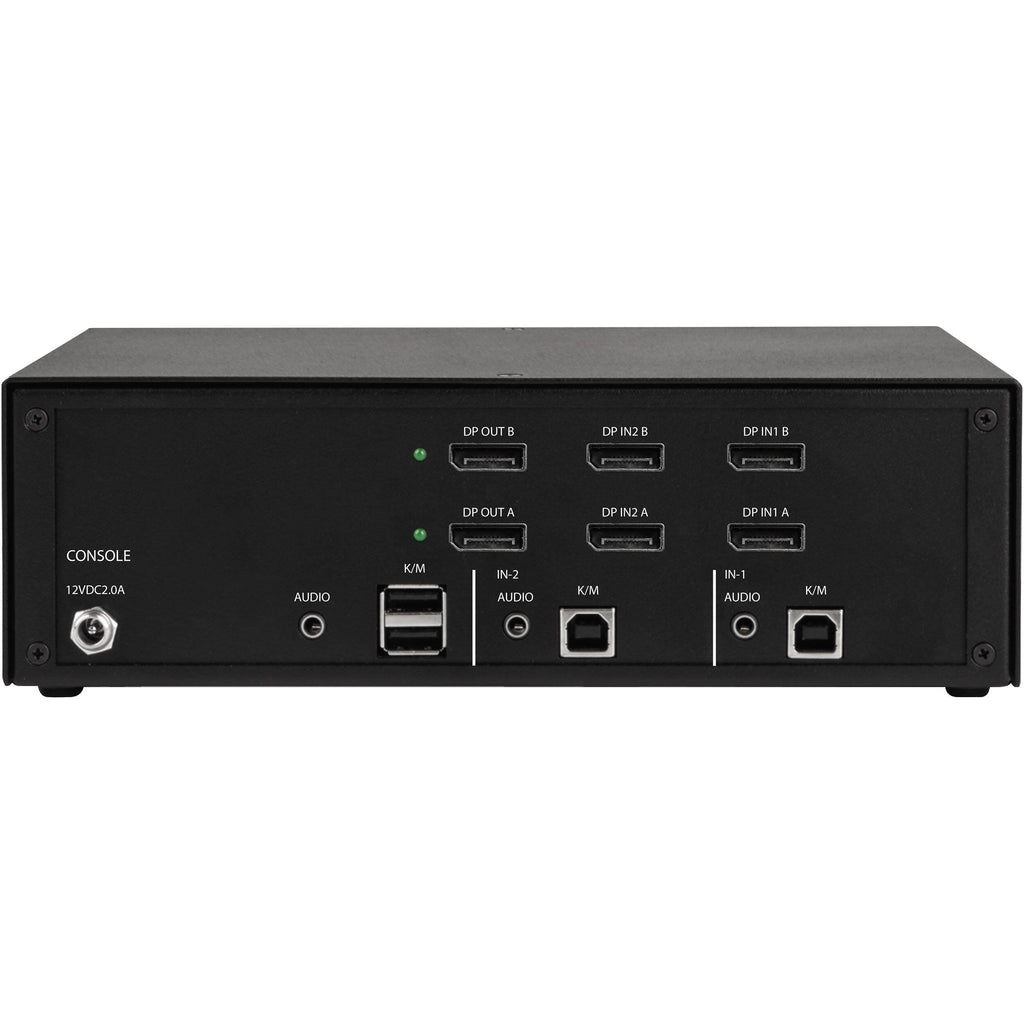 Buy in India Black Box 2-Port Dual-Monitor DisplayPort Secure KVM ...