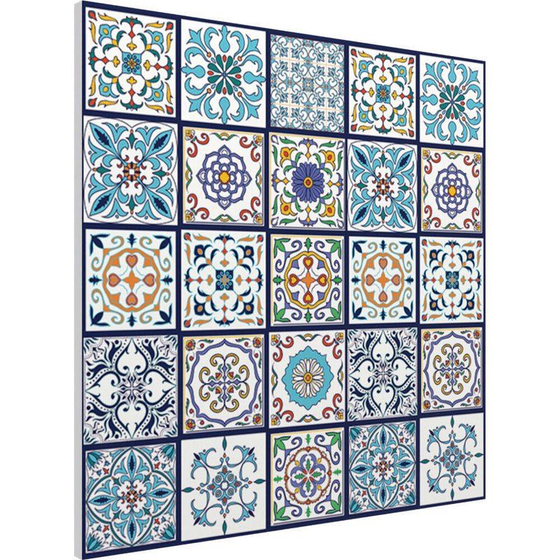 Vicoustic Wall/Ceiling Flat Panel VMT with Tiles. Pattern 1 (23.43 x 23.43 x 0.787", 8-Pack)
