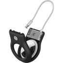 Belkin Secure Holder with Wire Cable for AirTag (Black)