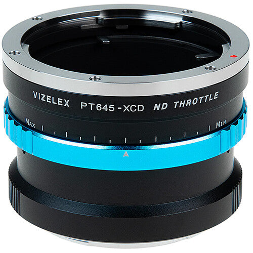 FotodioX Vizelex Cine ND Throttle Lens Mount Adapter (Pentax 645 SLR Lens to Hasselblad X Camera)