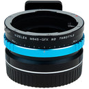 FotodioX Vizelex Cine ND Throttle Lens Mount Adapter (Mamiya 645 Lens to FUJIFILM G Camera)